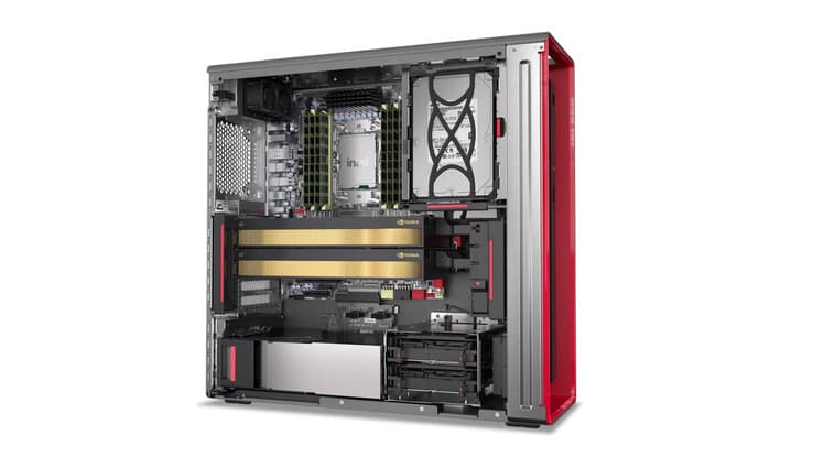 لينوفو تطلق ThinkStation P5 Gen 2 بذاكرة 1 تيرابايت ورسوميات Blackwell: محطة عمل للذكاء الاصطناعي الثقيل