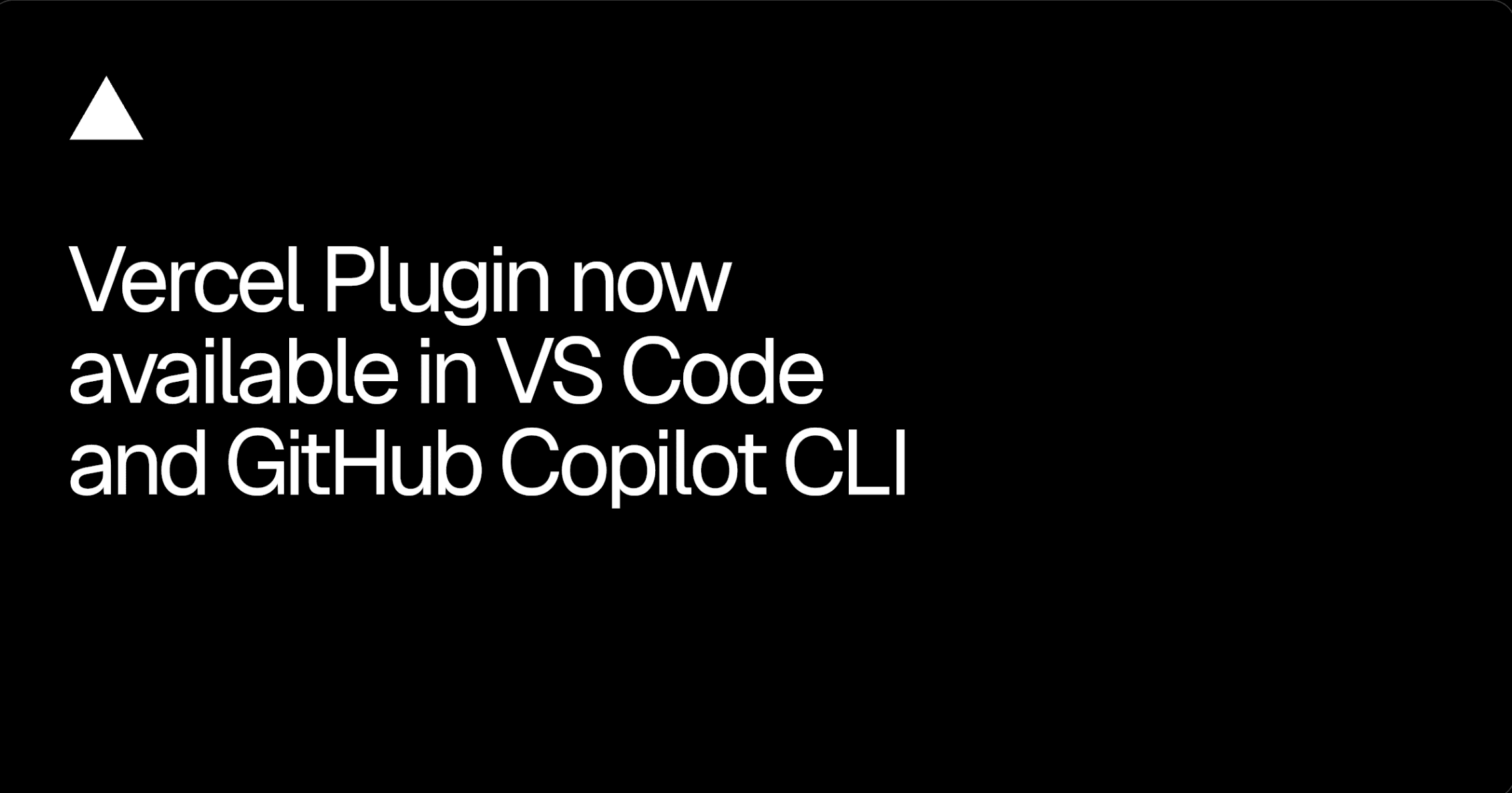 إضافة Vercel الجديدة لـ VS Code و GitHub Copilot: دمج الذكاء الاصطناعي مع منصة النشر