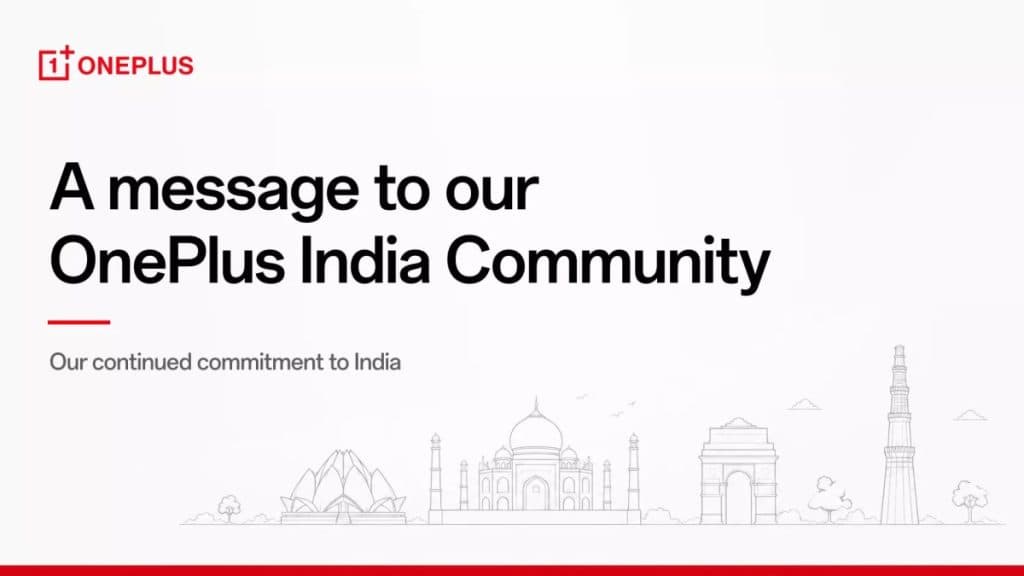 هاتف OnePlus يعرض واجهة المستخدم مع تحديثات النظام القادمة