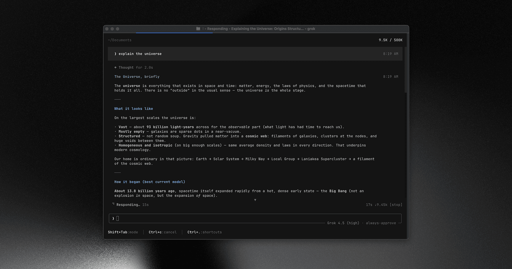هيكل مستودع Grok Build يوضح توزيع الحزم البرمجية بلغة Rust