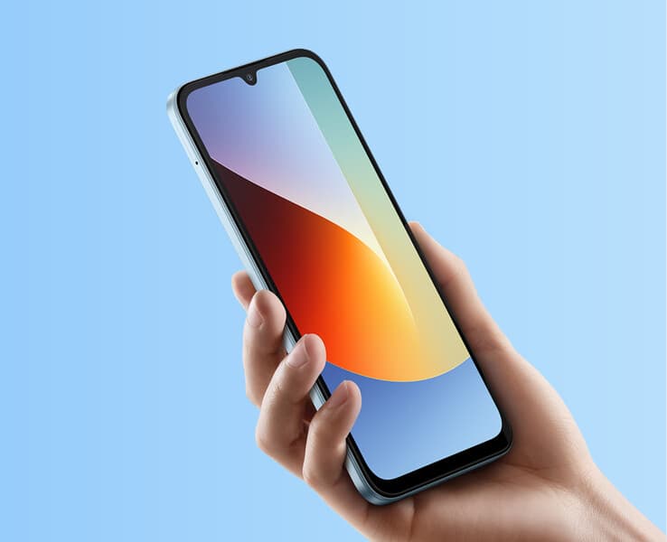 الجهة الخلفية لهاتف Redmi A7 Pro تُظهر الكاميرا الرئيسية والألوان المتاحة