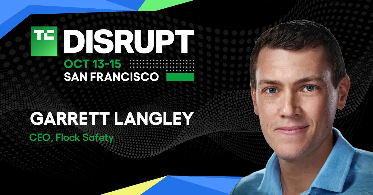Flock Safety CEO to face surveillance debate at Disrupt 2026