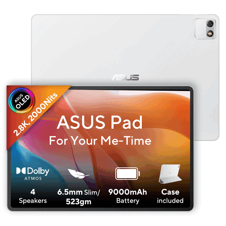 Asus Pad T3201: جهاز لوحي بشاشة Tandem OLED ينطلق رسمياً في أغسطس 2025