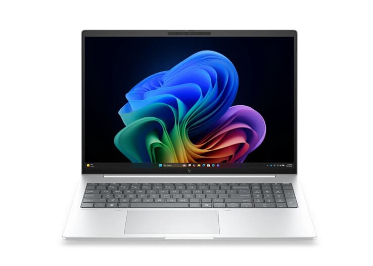 منظر جانبي لحاسوب HP EliteBook 8 G2a يُظهر المنافذ المتعددة