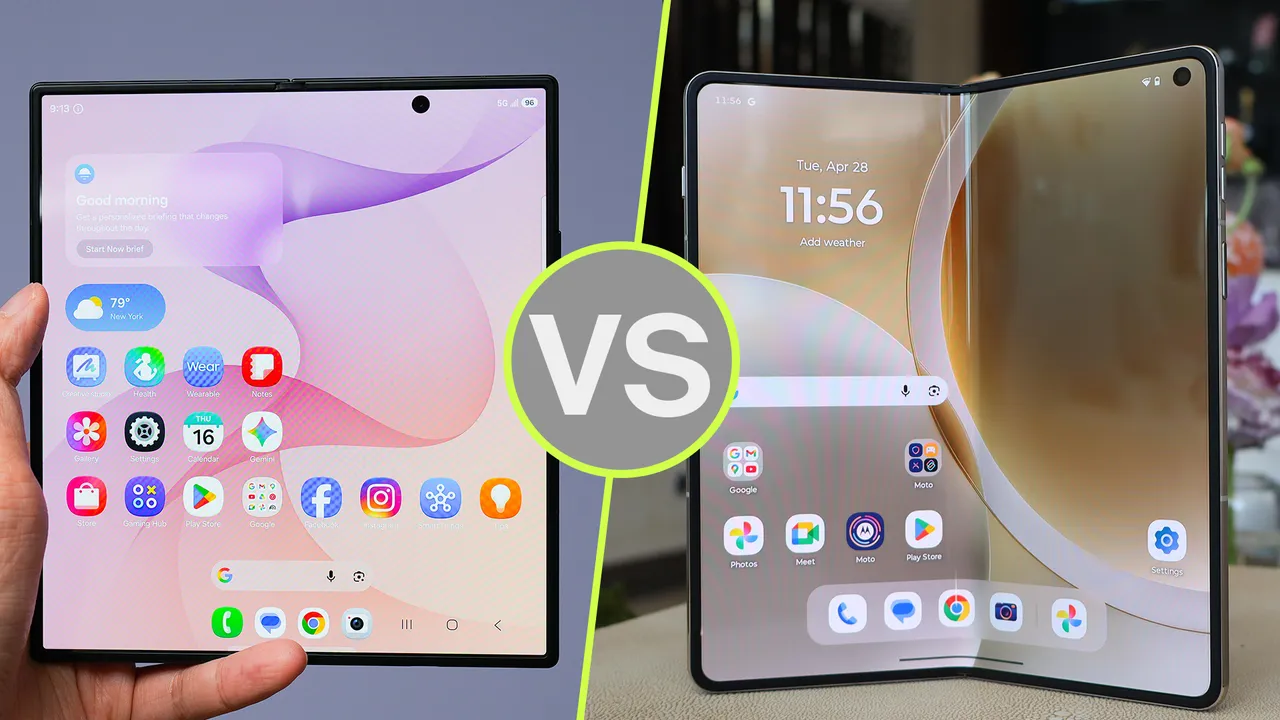 Galaxy Z Fold 8 Ultra أم Motorola Razr Fold: أيهما يستحق ثمنه في 2026؟