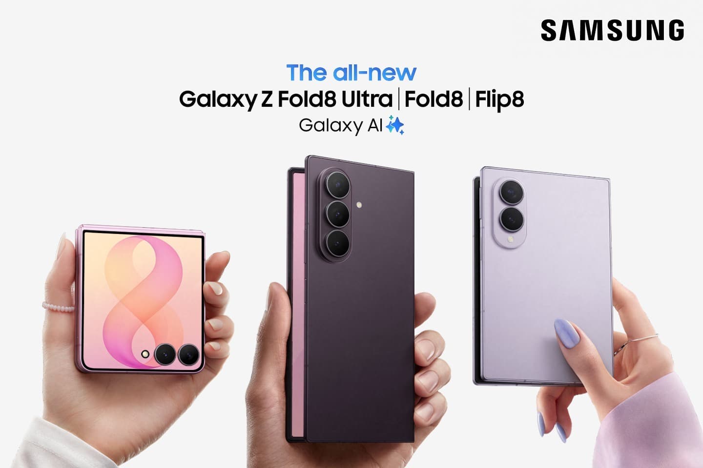 شاشة Galaxy Z Fold8 الداخلية مفتوحة بنسبة أبعاد 3:4 تعرض محتوى فيديو