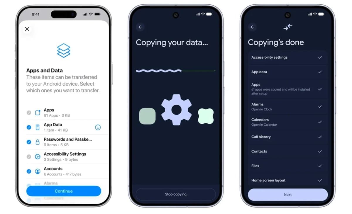 Android 17 يُطلق أداة Android Switch لنقل بياناتك من iPhone إلى سامسونج بسهولة