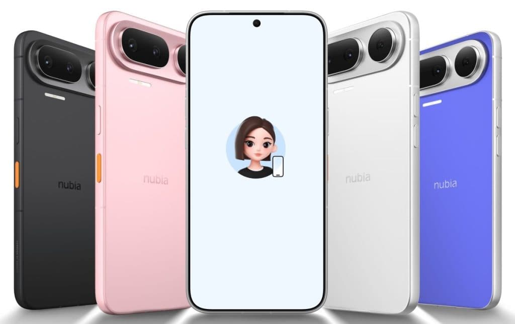nubia NaviX Ultra أول هاتف بوكيل ذكاء اصطناعي: المواصفات المسرّبة كاملةً
