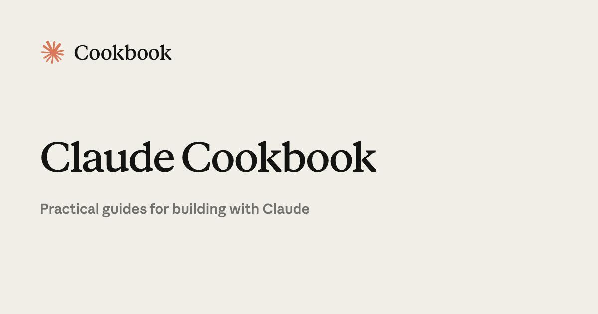 Anthropic's Claude Cookbook: 15 agent patterns for startups