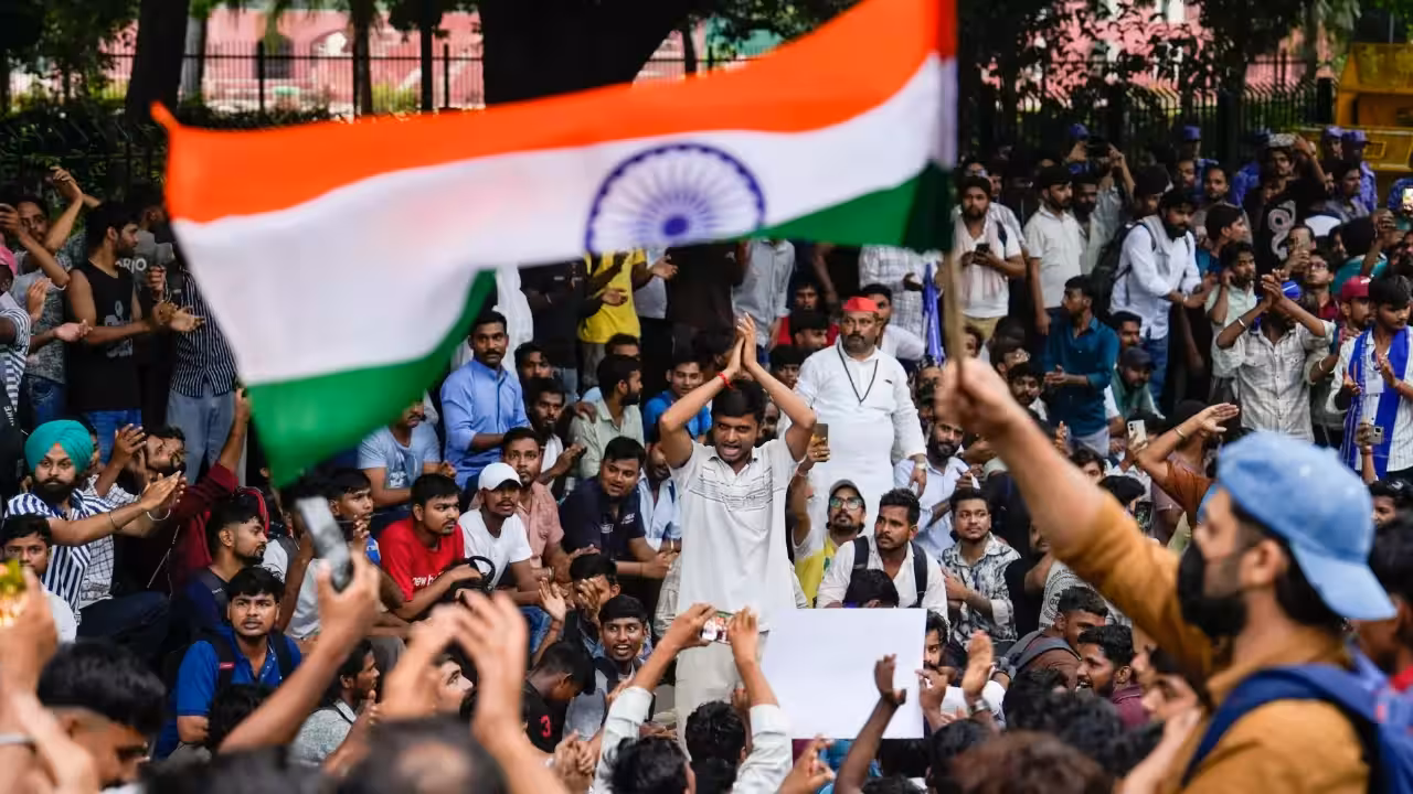 CJP protest in Delhi that drew attention to brand silence on political issues
