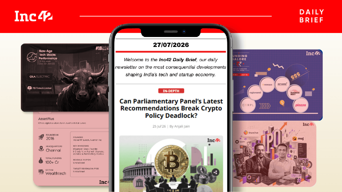 الهند تتجه للتنظيم الذاتي للعملات المشفرة وسط تراجع التمويل الأسبوعي 26%