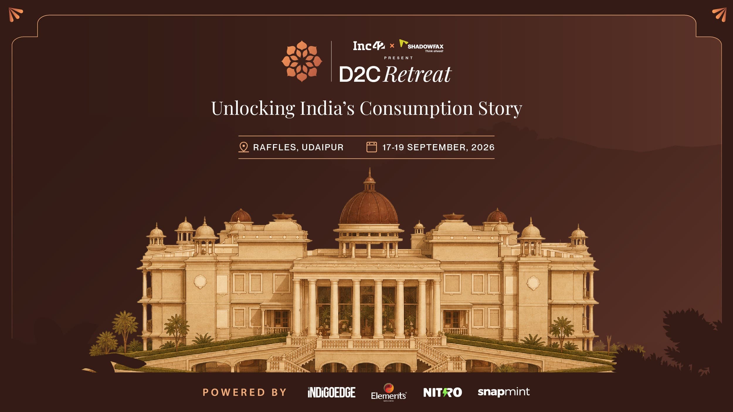 Inc42's D2C Retreat 2026 gathers 70+ founders on private island