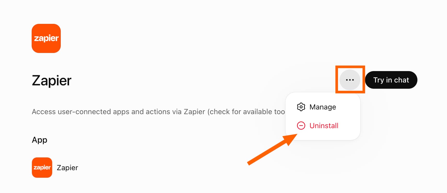 Adding a custom MCP server configuration in ChatGPT settings