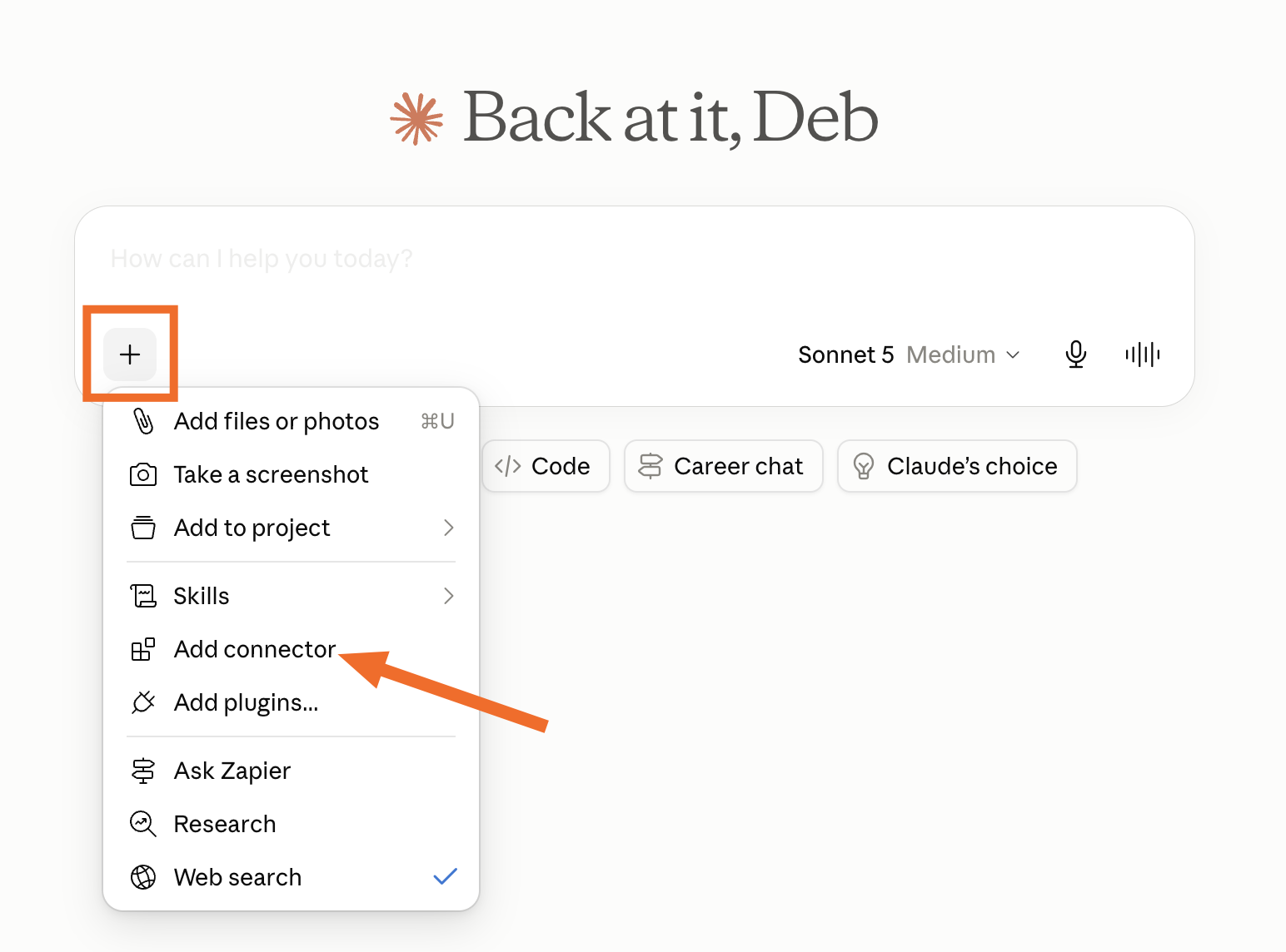 Claude plugin marketplace showing bundled connector packages