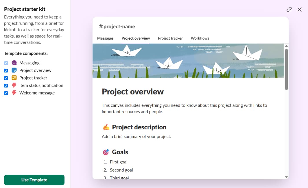 Google Chat interface showing thread-based conversation view