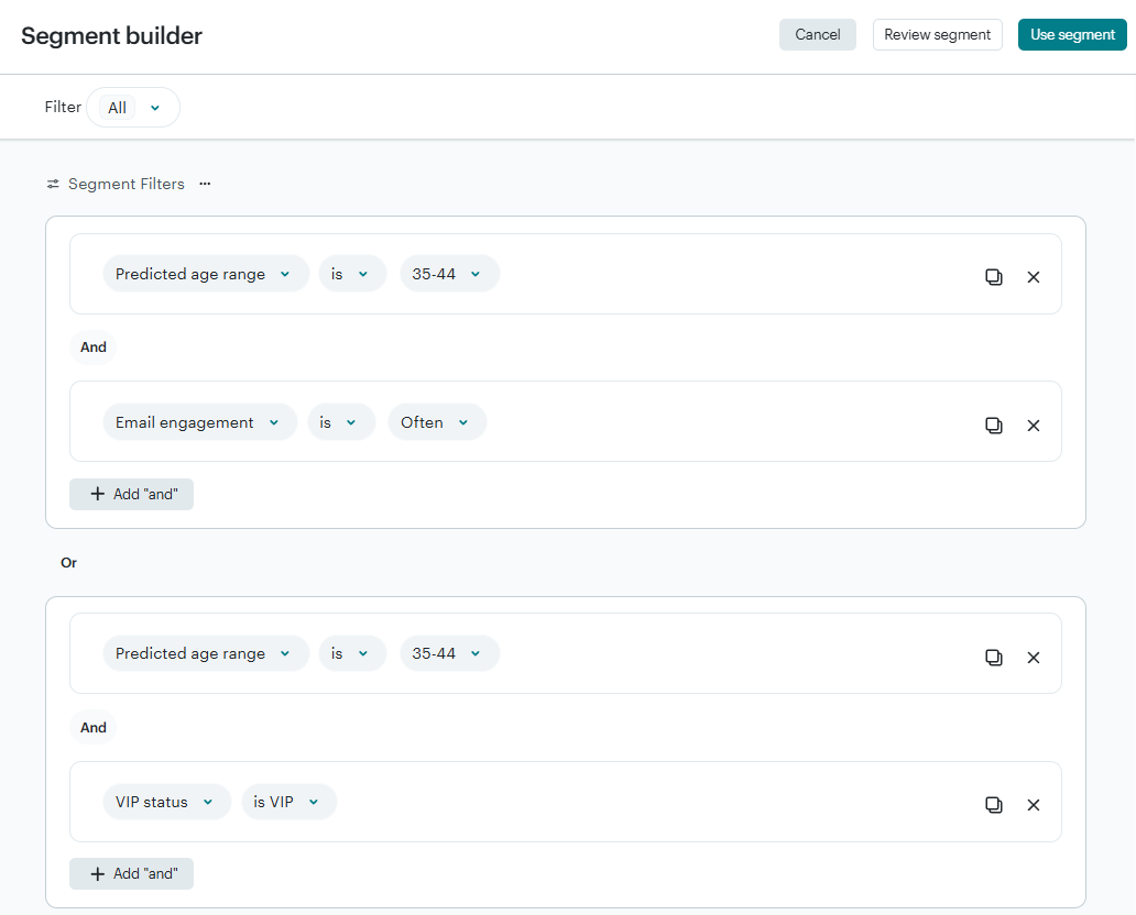 Klaviyo pricing dashboard showing contact tiers and SMS credits