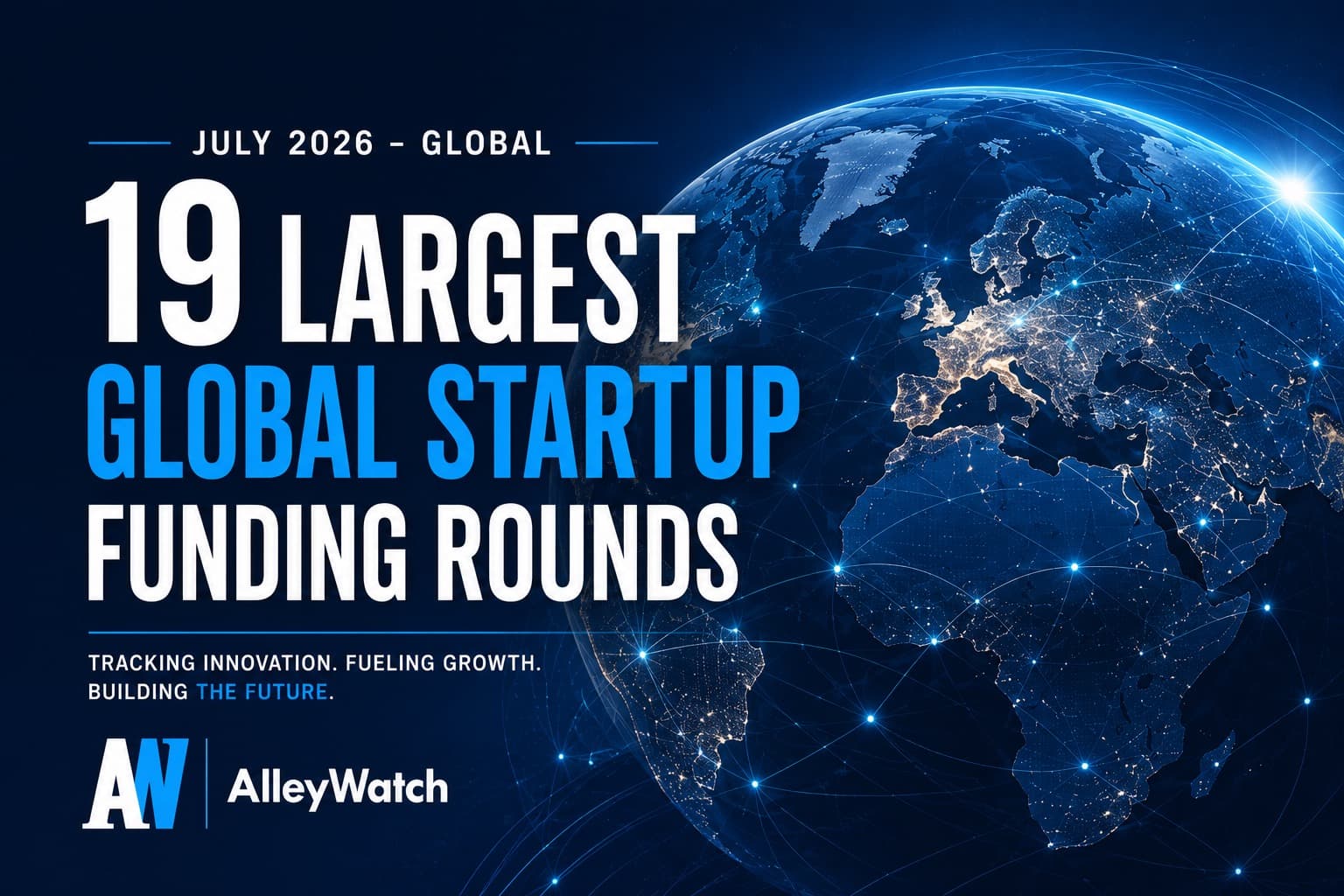 19 biggest startup funding rounds of July 2026