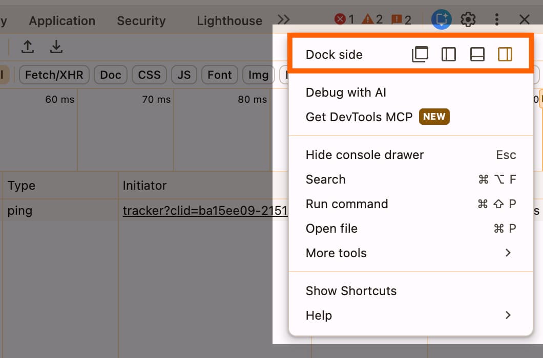 Firefox Web Developer Tools panel docked at the bottom of the browser