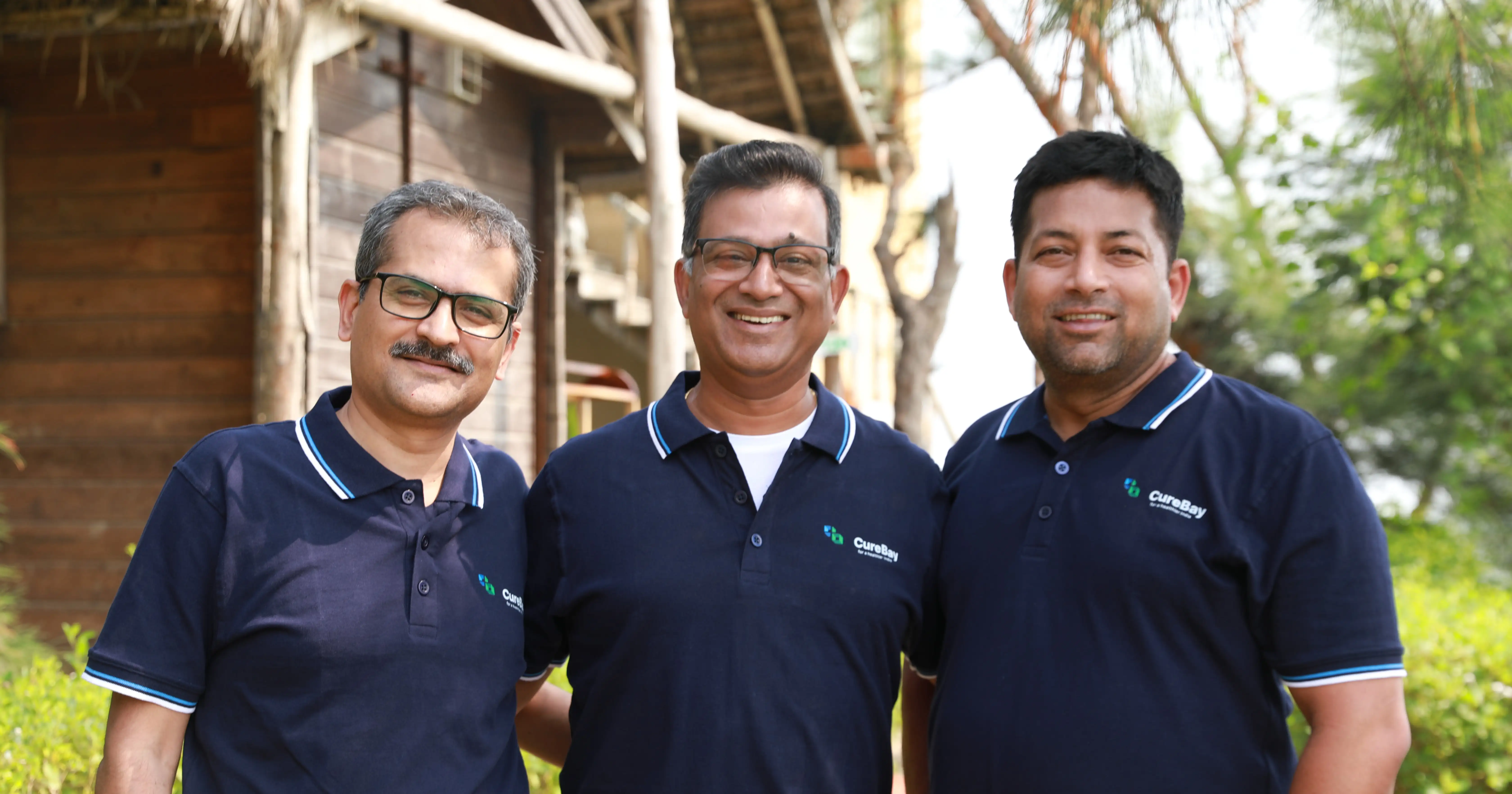 CureBay co-founders at their rural healthcare eClinics