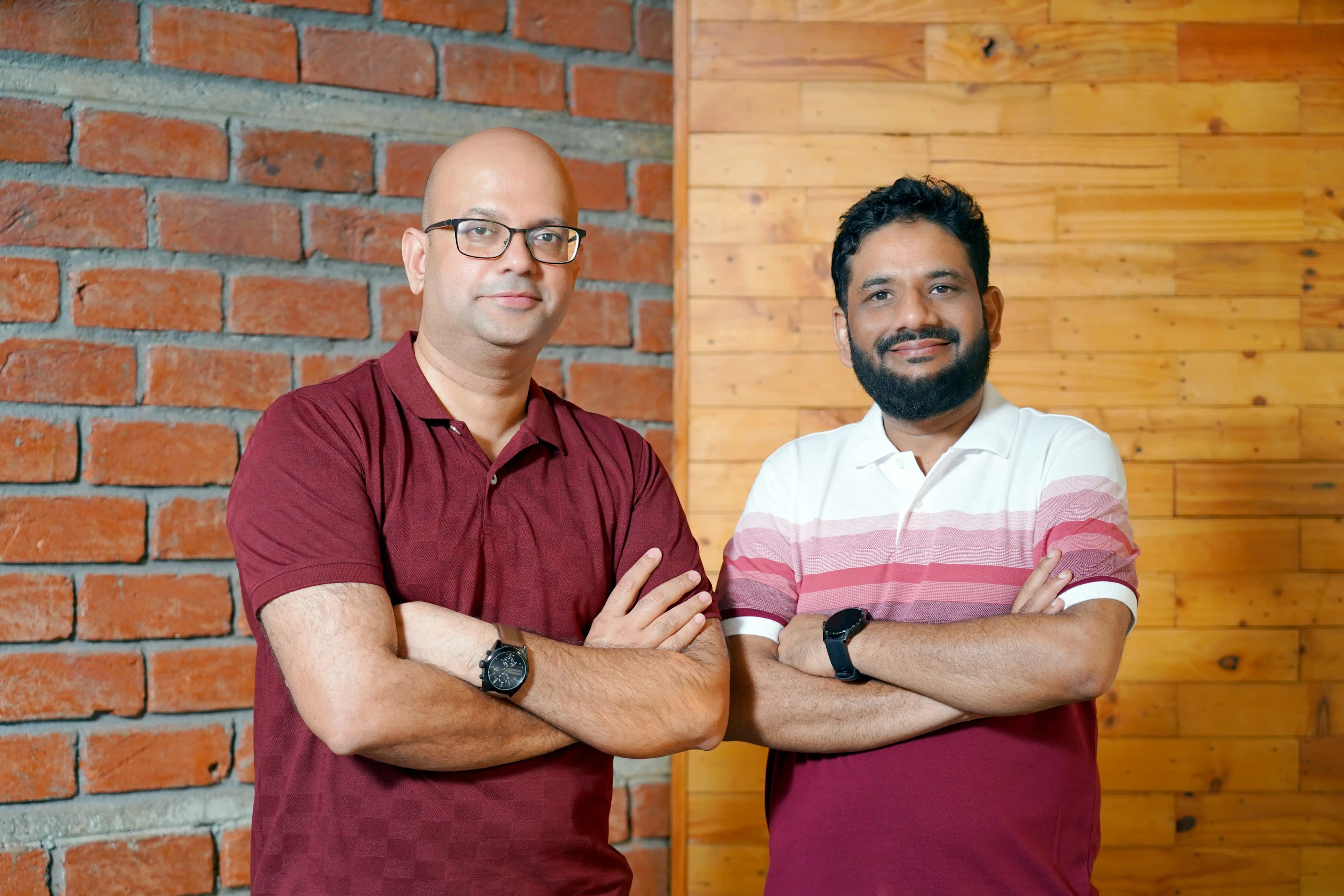 Madhav Kshatriya and Mohammed Feroz Ahmed, co-founders of Cornext