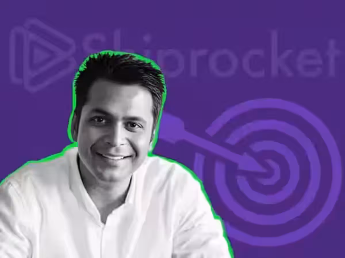 Shiprocket co-founder and CEO Saahil Goel, whose company saw shares rally post-IPO