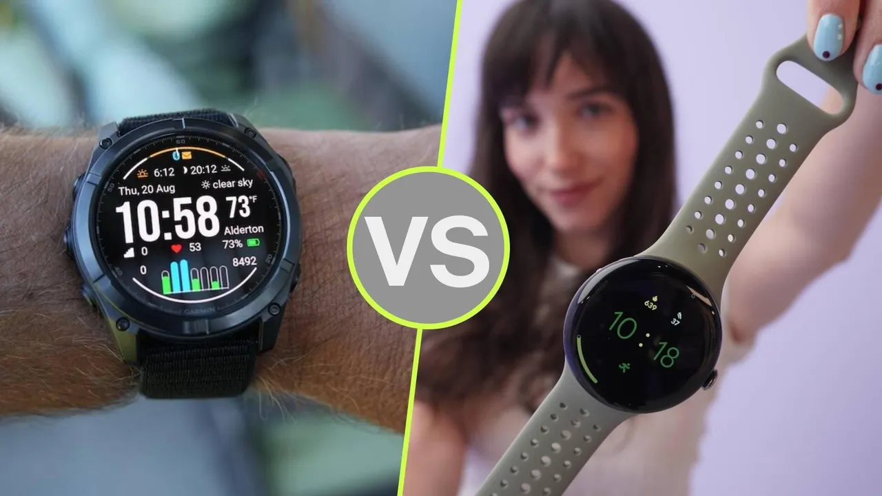 Pixel Watch 5 vs. Garmin Fenix 8 Pro: GPS accuracy tested