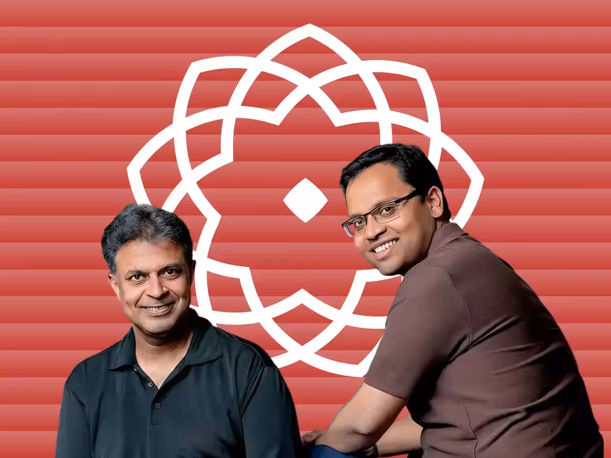 Sarvam AI co-founders Vivek Raghavan and Pratyush Kumar
