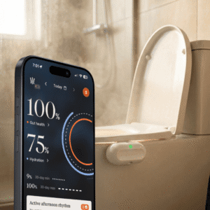 Throne Science AI-powered toilet camera device for tracking gut health and hydration
