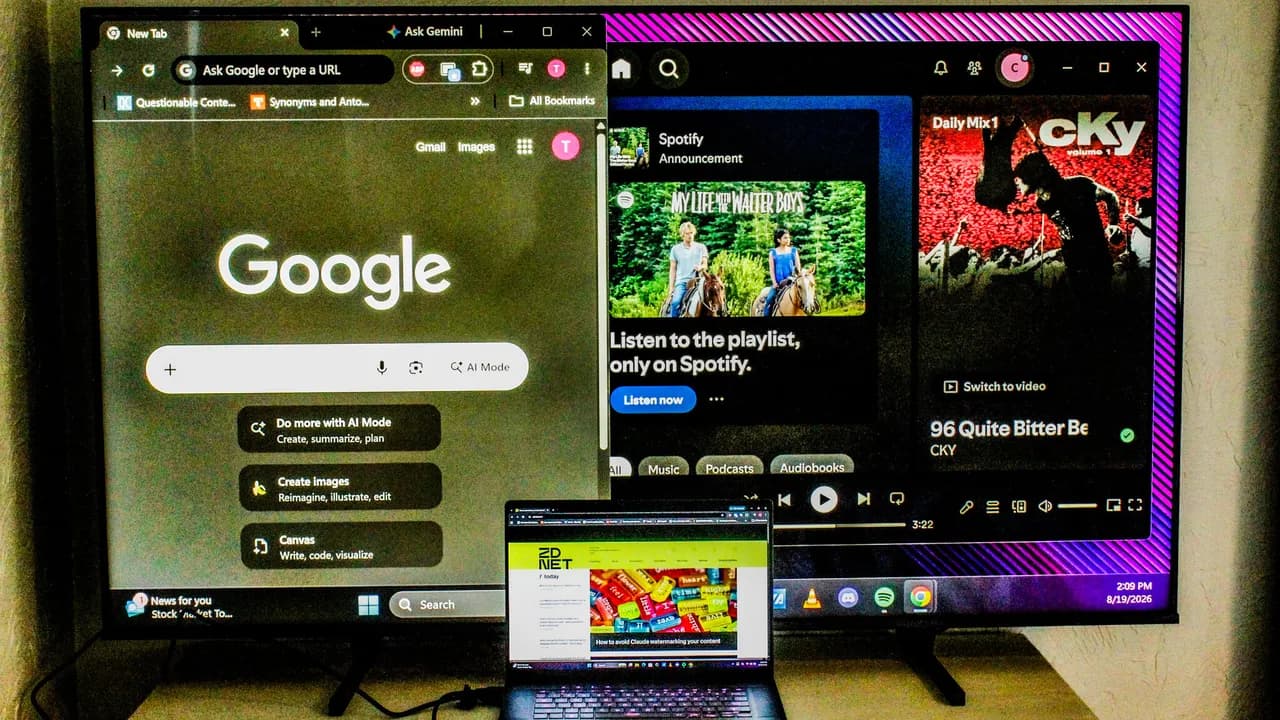 Use your TV as a computer monitor for free