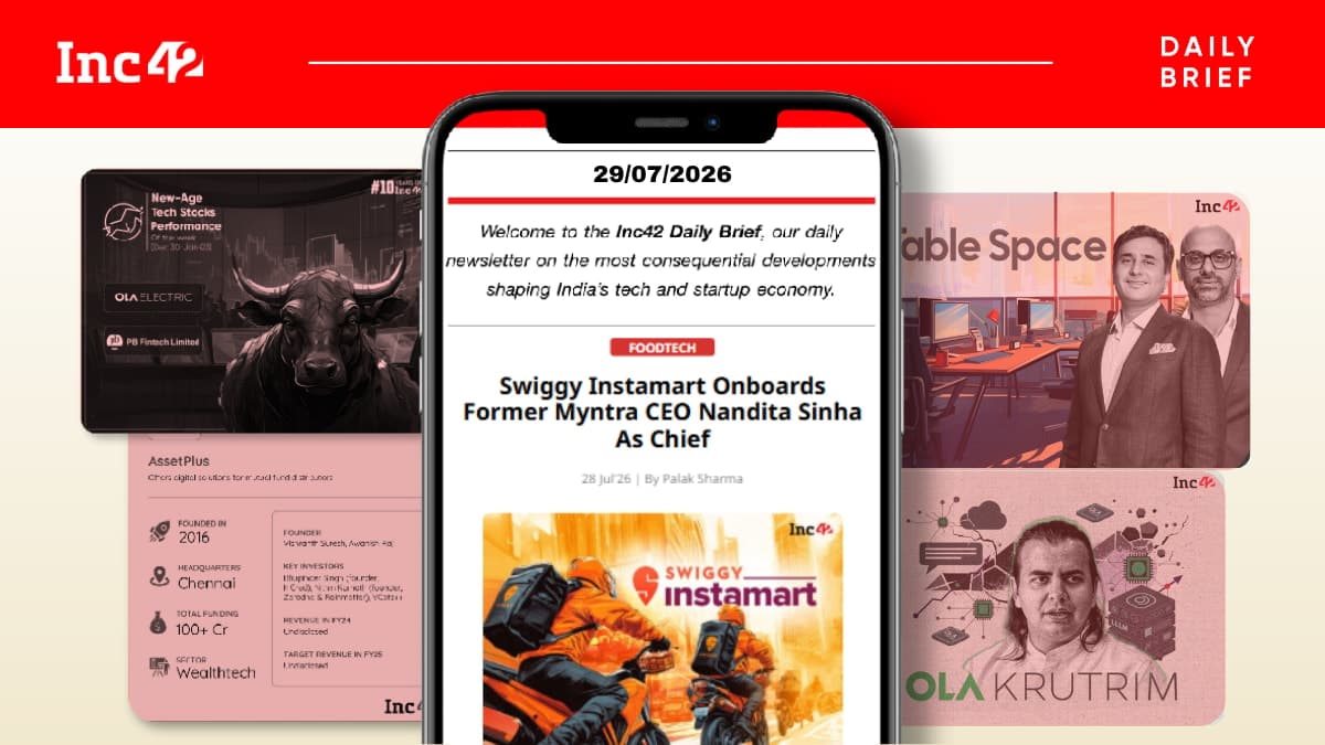 6 startup moves this week: Q-comm poaching, Table Space IPO