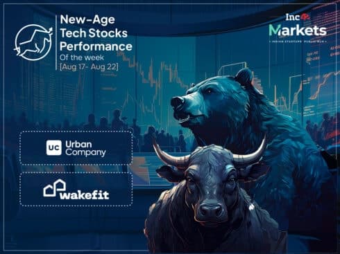 New-age tech stocks performance showing market movements